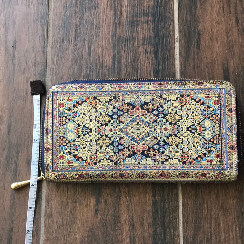 Turkish Rug Inspired Wallet - Picture 4 of 4